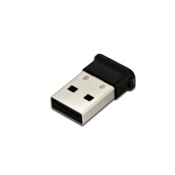 Digitus DN-30210-1, Vezeték nélküli, USB, Bluetooth, Fekete