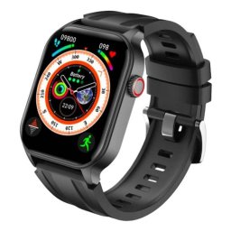 Carneo Ventura HR+ Cellular 4G okosóra, 1.95 AMOLED, GPS, 36g, fekete szilikon