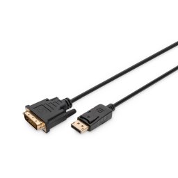 Digitus AK-340306-020-S, 2 M, DisplayPort, DVI-D, Nikkel, 1.1a, 1920 x 1080 pixelek
