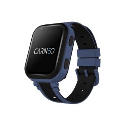 Carneo GuardKid+ okosóra gyerekeknek, GPS, Wi-Fi, AMOLED kijelző, fekete/kék