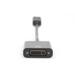 Digitus AK-340401-001-S, 0,15 M, DisplayPort, DVI-I, Nikkel, 1.1a, Réz
