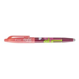 PILOT Rollertoll, 0,35 mm, törölhető, kupakos, PILOT "Frixion Ball Friends", korallpiros