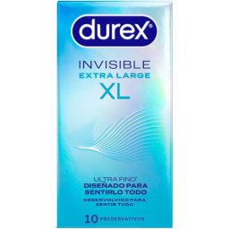 DUREX - lthatatlan vszer XL - 10 db prmium vdelem