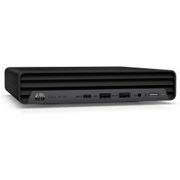 HP PC Pro Mini 400G9 i3-14100T, 1x8GB, 512GB M.2 NVMe, Intel HD 2xDP HDMI, WiFi 6E BT, usb egér, 90W, Win11Pro, 3y onsite