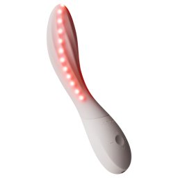 LELO Mona Spectra - okos G-pont vibrátor LED-fénnyel (fehér)