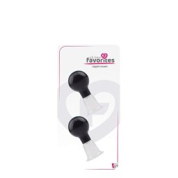 All Time Favorites Mellbimbó stimuláló szívófejek átlátszó fekete