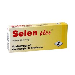 Selen plus étrend-kiegészítő tabletta 40x