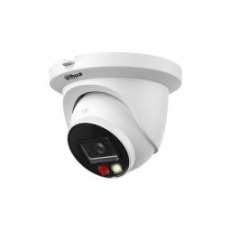 Dahua IPC-HDW2449TM-S-IL-0280B kültéri, 4MP, WizSense, fix 2,8mm, IR/Láthatófény 30m, FullColor, Hibrid megvilágítású IP turret kamera