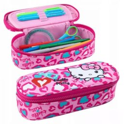 Hello Kitty ovális tolltartó gumipánttal - Cool Pack Campus