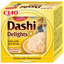 Inaba Cat Ciao Dashi Delights - csirke-sajt 70 g