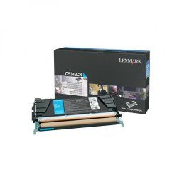 Lexmark C5342CX - eredeti toner, cyan (azúrkék)