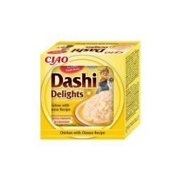 Inaba Cat Ciao Dashi Delights - csirke-sajt 70 g
