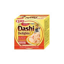 Inaba Cat Ciao Dashi Delights - csirke-tonhal-lazac 70 g