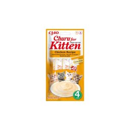 Inaba Cat Ciao Churu kölyök - Csirke 4 x 14 g