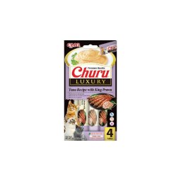 Inaba Cat Ciao Churu Luxury - tonhal-királyrák 4 x 14 g