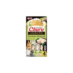 Inaba Cat Ciao Churu Luxury - tonhal-nyelvhal 4 x 14 g