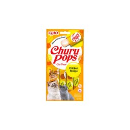 Inaba Cat Ciao Churu Pops - csirke 4 x 15 g