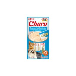 Inaba Cat Ciao Churu Püré - tonhal fésűkagylóval 4 x 14 g
