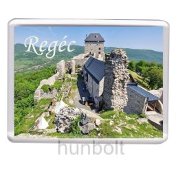 Regéci vár hűtőmágnes (műanyag keretes)