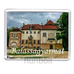 Balassagyarmat Palóc Múzeum hűtőmágnes (műanyag keretes)