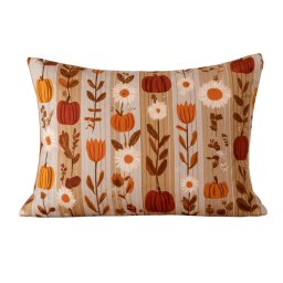 Mikroszálas párnahuzat PUMPKIN STRIPES 50x70 cm, színes