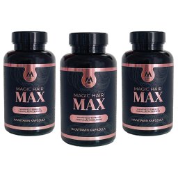 3 havi Magic Hair MAX hajvitamin kapszula kúra csomag