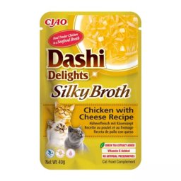 Inaba Cat Ciao Dashi Delights Silky Broth - csirke-sajt 40 g