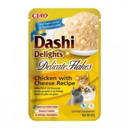 Inaba Cat Ciao Dashi Delights Delicate Flakes - csirke-sajt 40 g