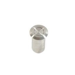Porvédő hüvely tolózárhoz 10 mm (nikkel)