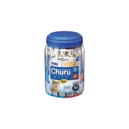 Inaba Cat Vet Churu Diet jutalomfalatok macskák részére tonhallal, csirkével, krémes textúrával 50 x 14 g