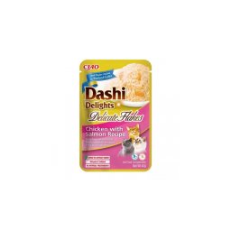 Inaba Cat Ciao Dashi Delights Delicate Flakes - csirke-lazac 40 g