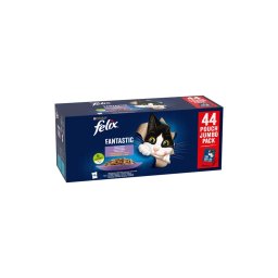 FELIX FANTASTIC Házias válogatás nedves macskaeledel 44x85g