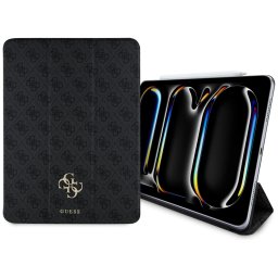 Guess GUFC13PM24PS4SGK iPad Pro 13" 2024 fekete Magnetic 4G Big Logo tok