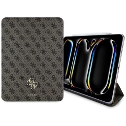 Guess GUFC13PM24PS4SGW iPad Pro 13" 2024 barna tok – Magnetic 4G Big Logo