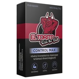 El Torito Control Max - késleltető kapszula (10 db)