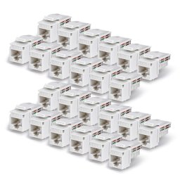 Startech Cat6 Keystone Jack 24-Pack White
