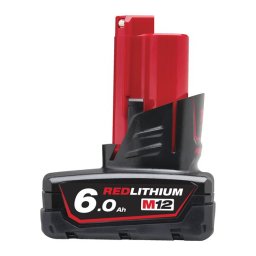 Milwaukee M12B6 REDLITHIUM(TM)-ION AKKUMULÁTOR 12 V, 6,0 AH