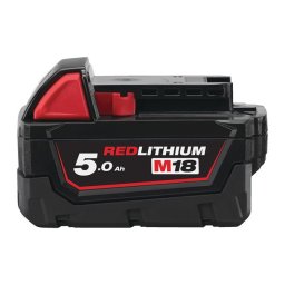 Milwaukee M18B5 REDLITHIUM(TM)-ION AKKUMULÁTOR 18 V 5,0 AH