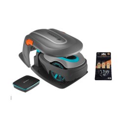 Gardena smart sileno 600 robot Lona + robot garázs + ajándék 3 késkészlet