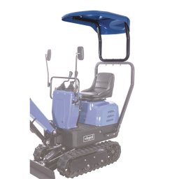 Scheppach Védőtető EXC 815 mini kotrógéphez