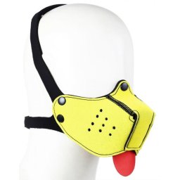 Neoprene Puppy Yellow - rzki jtkos maszk Tongue-gal