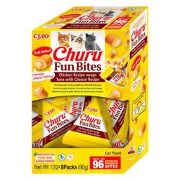 Inaba Cat Ciao Churu Fun Bites Wrap - tonhal-sajt 8 x 12 g