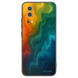Fekete szilikon tok az alábbi mobiltelefonokra Vivo Y72 5G - Solar