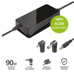 TRUST MAXO hálózati adapter ACER 90W-os laptopokhoz, beleértve. terminálok
