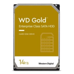 WD Gold Enterprise WD142KRYZ/14TB/3,5"/512 MB gyorsítótár/7200 RPM/SATAIII/600/262 MB/s/CMR