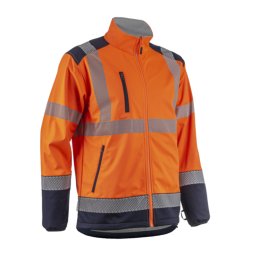 KAZAN KOMBINÁLHATÓ HI-VIZ NARANCS SOFTSHELL FELSŐ_M