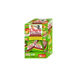 Inaba Cat Ciao Churu Fun Bites Wrap - csirke-tök 8 x 12 g