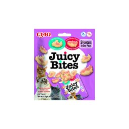 Inaba Cat Ciao Juicy Bites - garnélarák és tenger gyümölcsei 3 x 11.3 g
