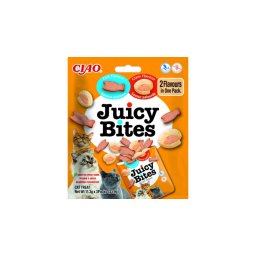 Inaba Cat Ciao Juicy Bites - hal és kagyló 3 x 11.3 g
