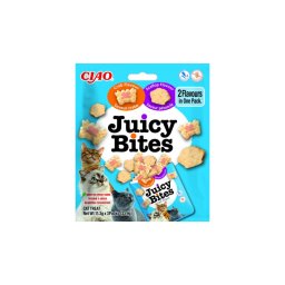 Inaba Cat Ciao Juicy Bites - rák és kagyló 3 x 11.3 g